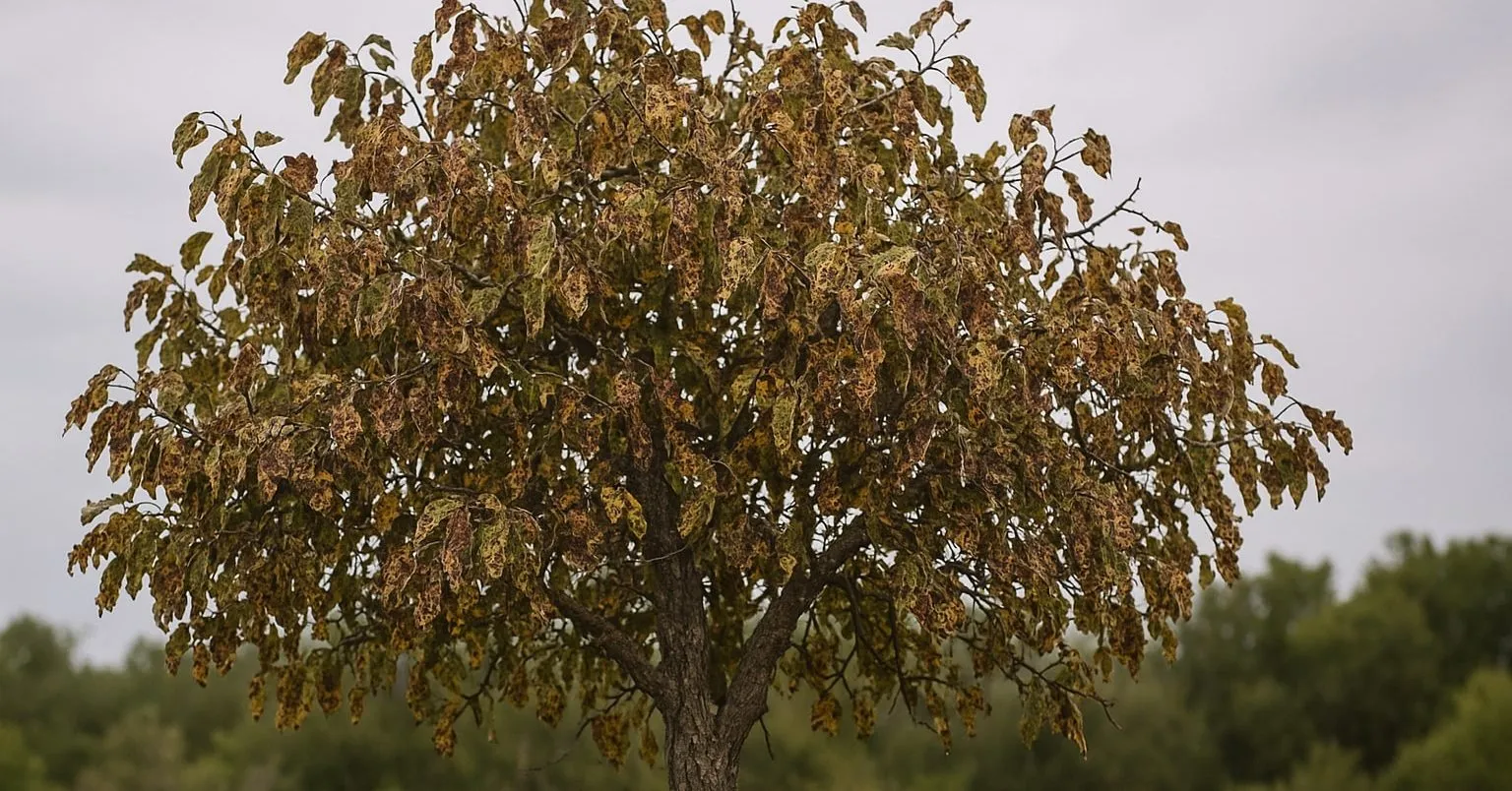 sings of a sick tree