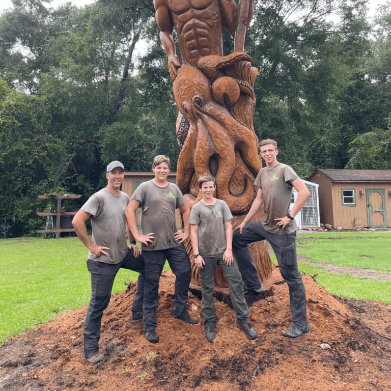 D’s Trees crew serving Northwest Florida with professional tree removal and trimming in Pace and Pensacola