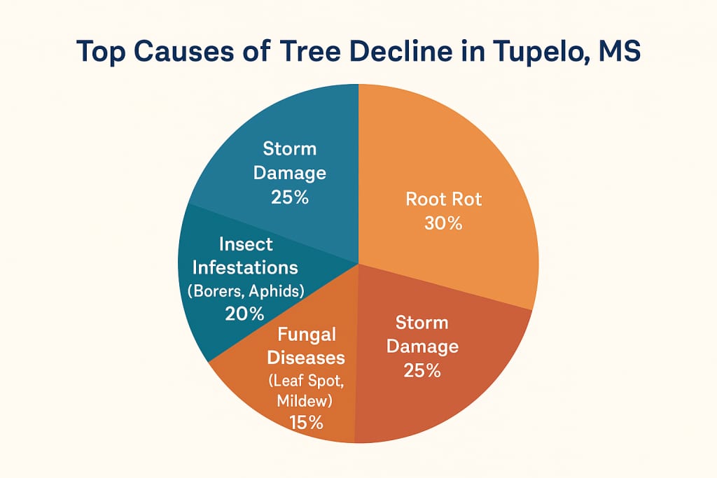 Tree Problems Commonly Seen in Pace and Santa Rosa County